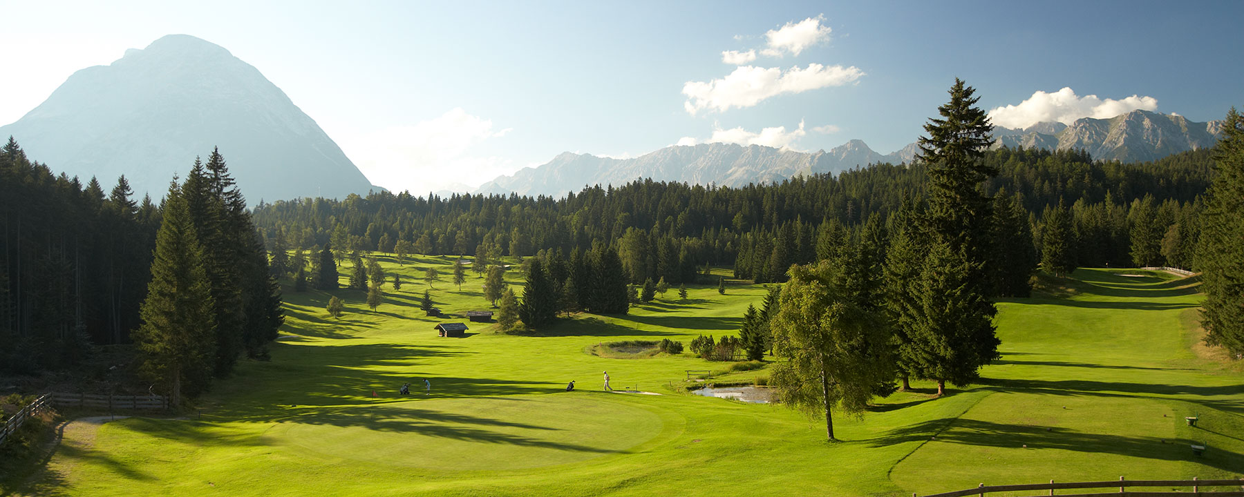 Mit der Golf Tirol Card am Golfplatz Seefeld-Wildmoos